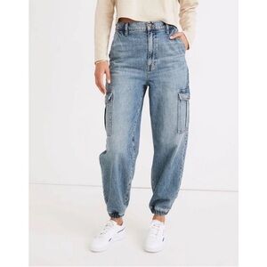 Madewell Baggy Cargo Jogger Jeans